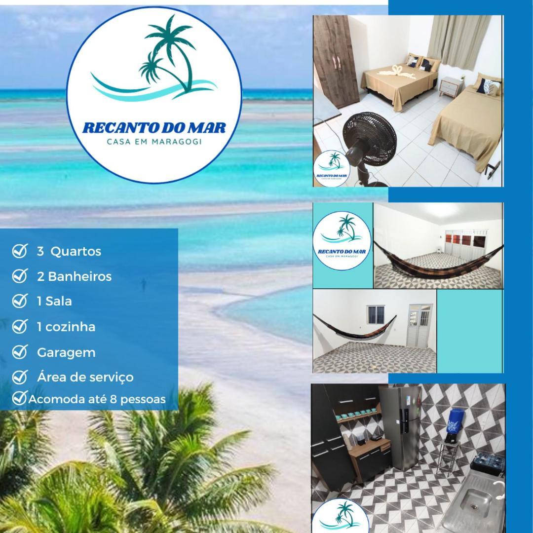 Recanto Do Mar- Casa Em Maragogi Exterior foto